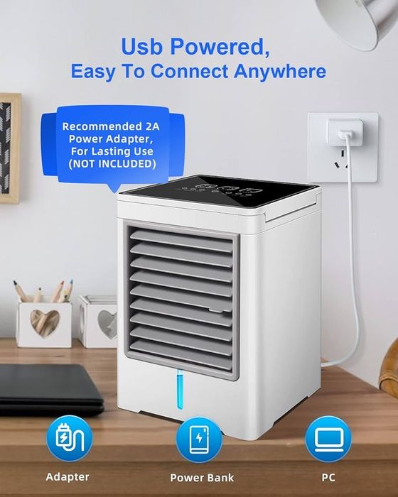 Klimatyzer biurkowy klomatyzator mobilny biurkowy wnetylator biurkowy