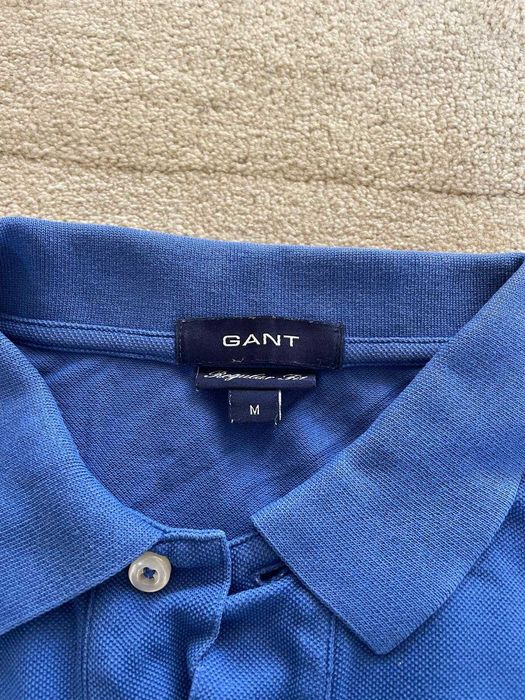 Polo Gant, tamanho M, azul