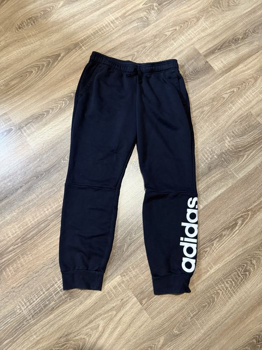 Штани Adidas Essentials French Terry Logo Pants Black