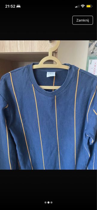 Sweter męski w paski