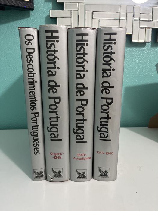 Coleção de livros da História portugal