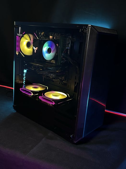 I5 12400f ARGB MSI Komputer gier prezent cs lol i5 RTX 3060 Ti