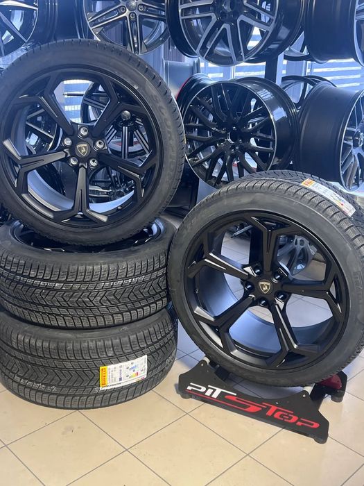 NOWE Koła Zimowe Lamborghini URUS 22'' Opony Pirelli !!