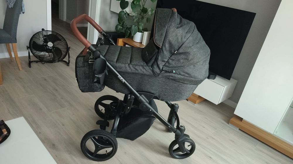 Wózek Bebetto Luca 2w1 z wyposażeniem