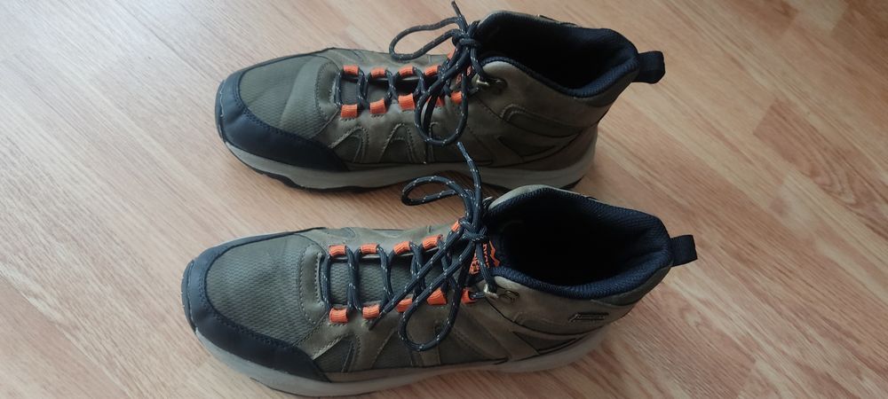 Trzewiki zima khaki sznurowane 42