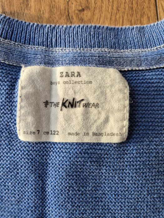 Sweter chłopięcy r. 122 Zara