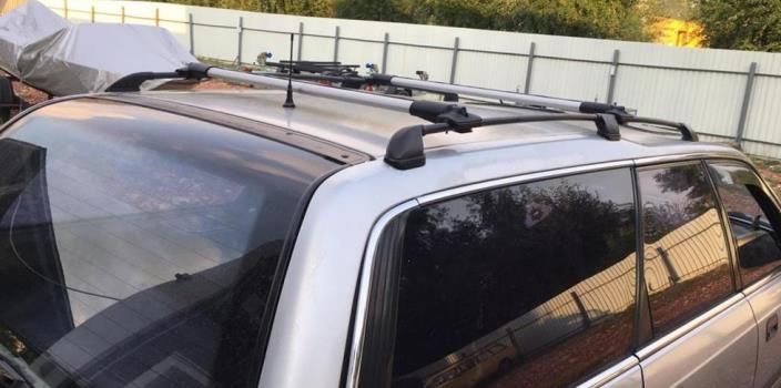 Универсальные Аэропоперечины TL8-F на Мазда 626 универсал