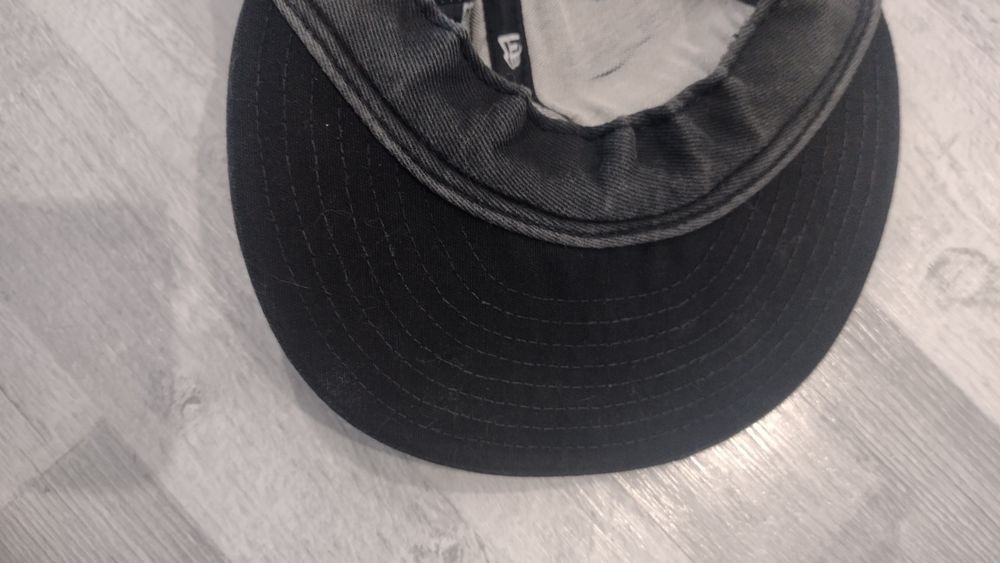 New Era NFL czarna czapka z daszkiem vintage