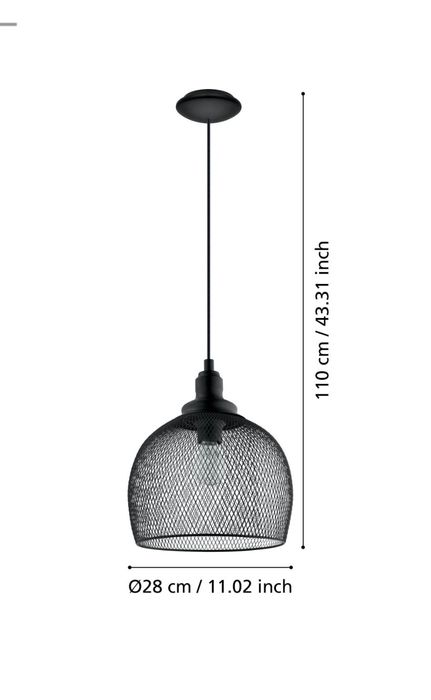 Candeeiro de teto suspenso