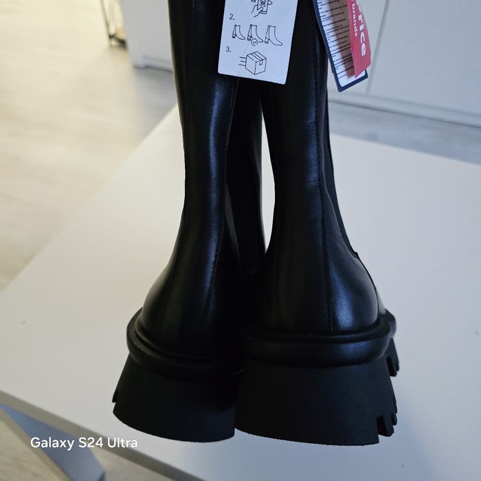 Buty workery sztyblety badura skóra 38
