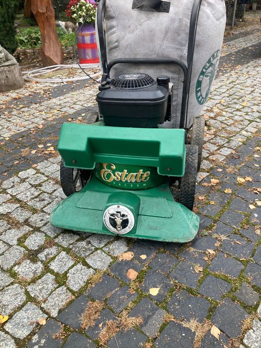 Samojezdny odkurzacz do liści, zamiatarka, silnik, spalinowa