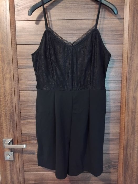 Sukienka/spodnium  letnie XL extra czarny