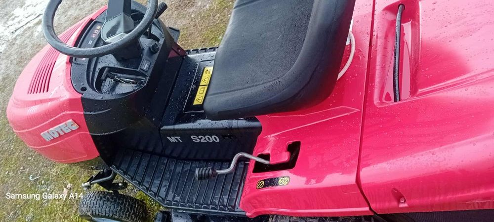 Trator corta relva com cesto 12.5cv