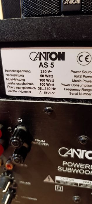 Subwoofer Canton,Bose