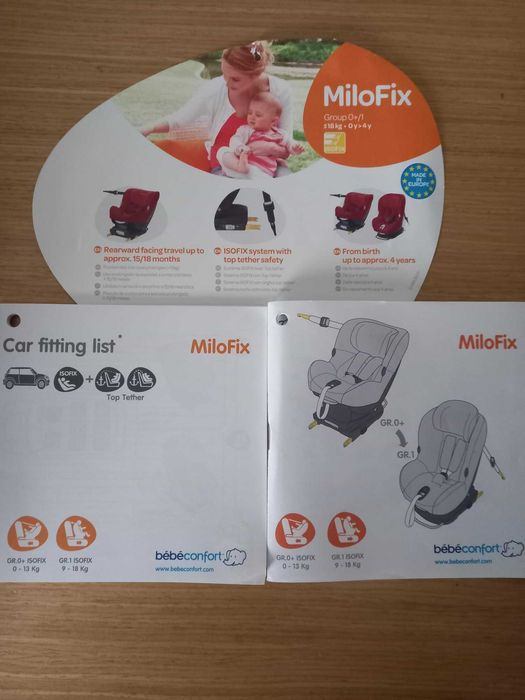 Cadeira auto bebeconfort (0 a 18 kg)