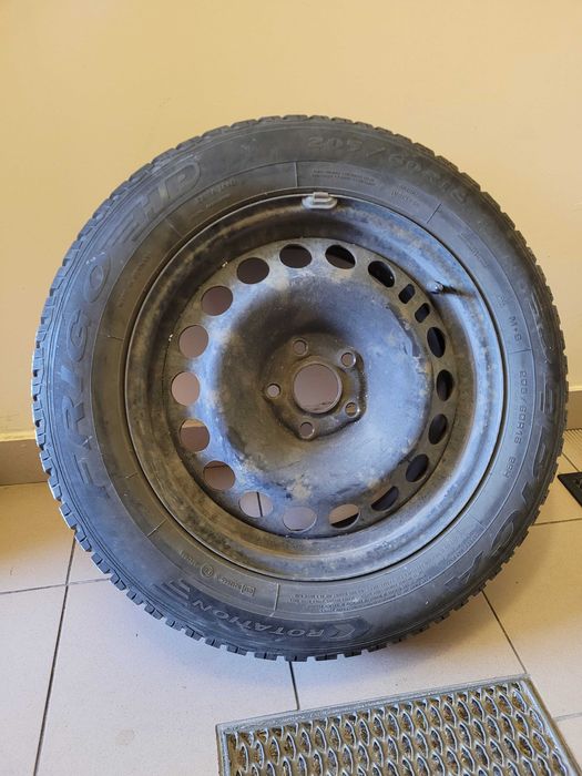 4 koła zimowe stalowe 205/60 R16 5x105 mm Chevrolet Cruze Opel Astra J