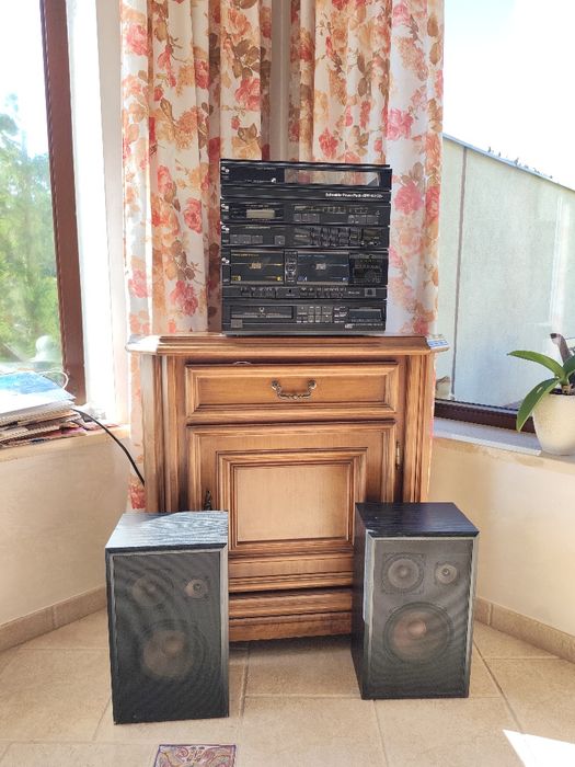 Wieża Hi-Fi Schneider Power Pack SPP 442 CD+Głosniki Unikat Klasyk