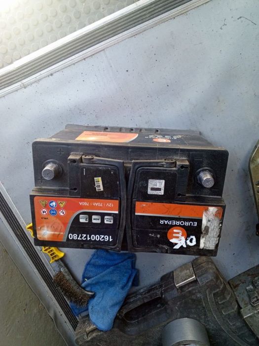 Продам AGM аккумулятор Eurorepar 70Ah 760A (12V) б/у