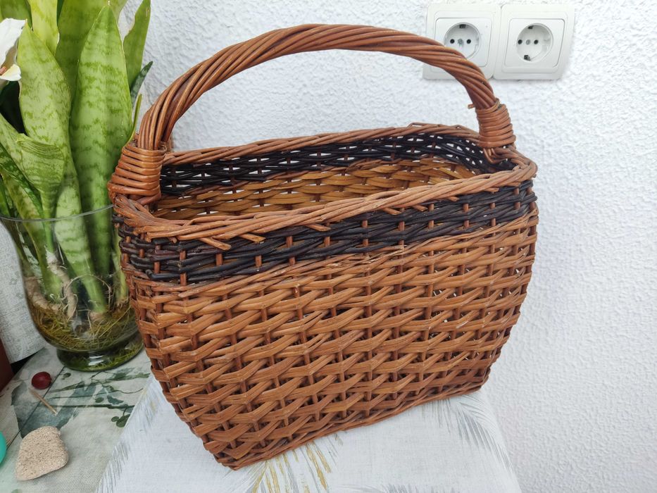Cesto em verga como nova