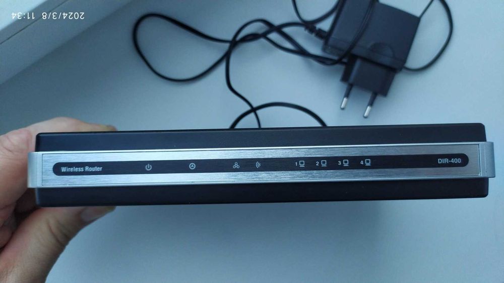Мережевий Роутер D-Link на 4 порти Model: DIR-400
