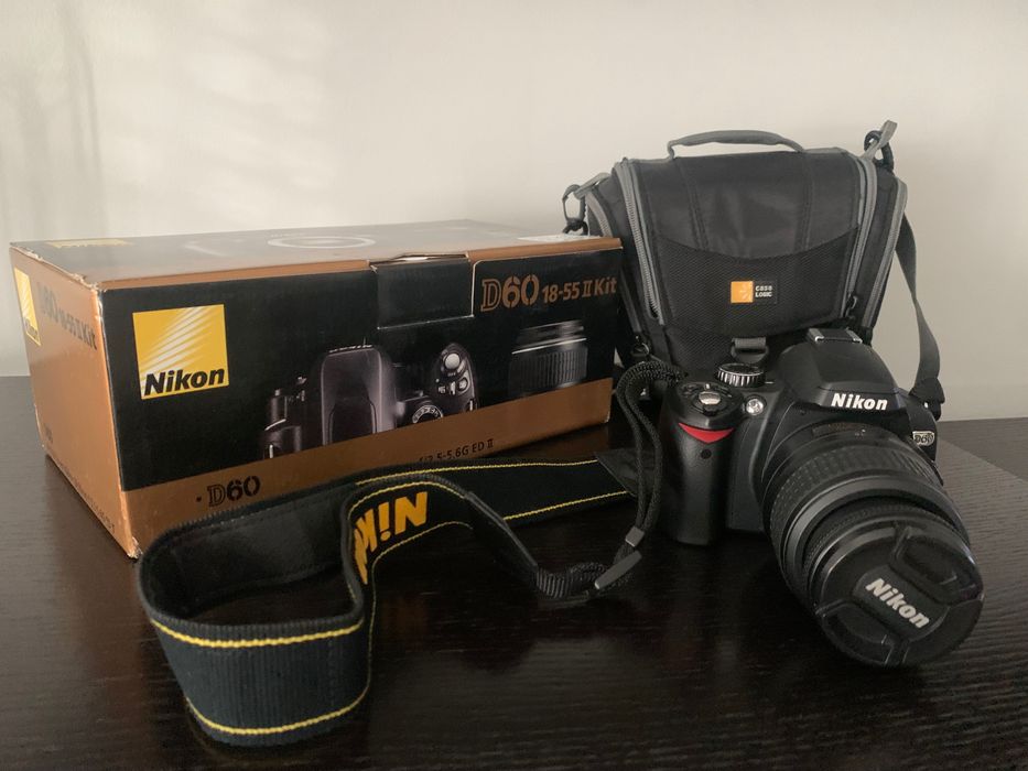 Câmara fotográfica Nicon D60