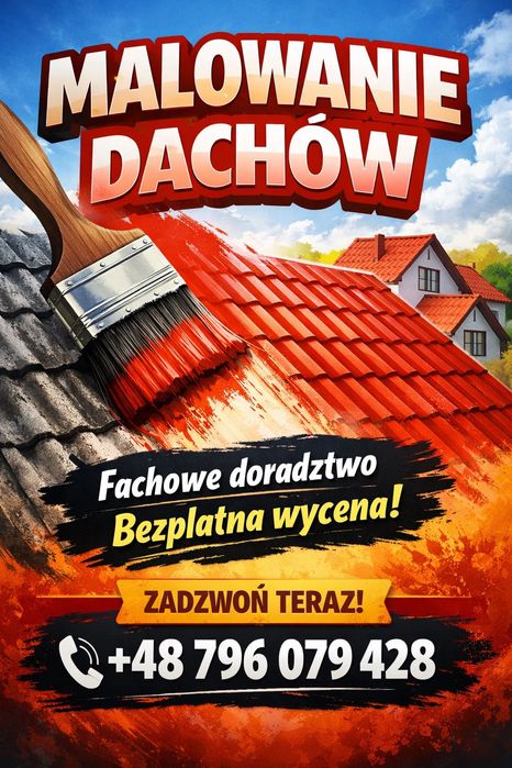 Malowanie dachów