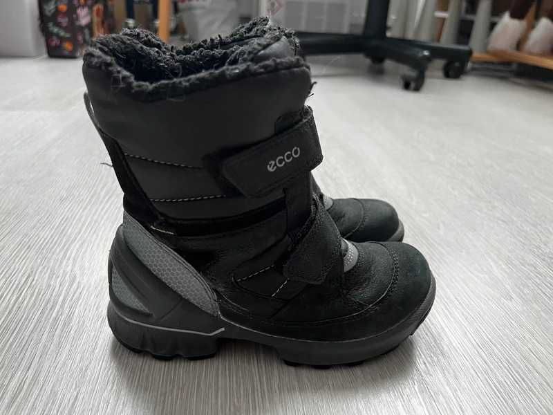 Buty zimowe śniegowce kozaki Ecco Biom Hike Infant, r. 29