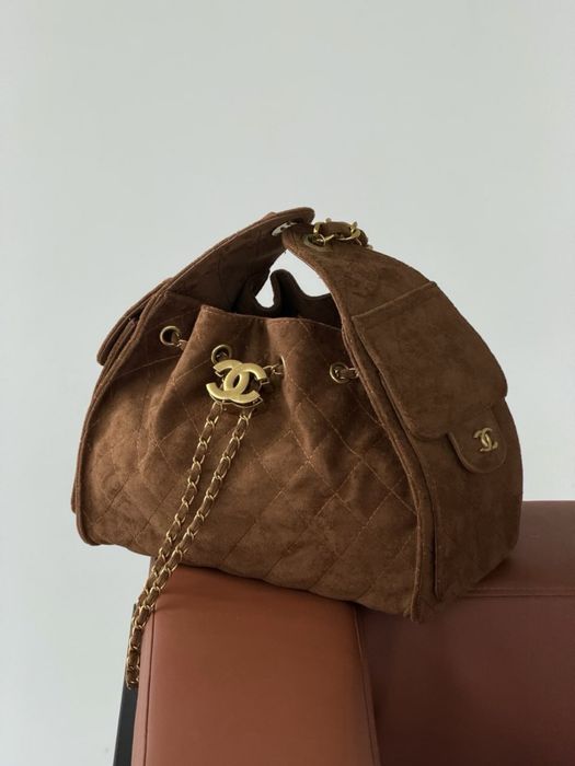 Сумка шанель 25 Small Handbag жіноча замшева