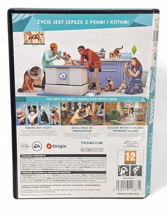 Dodatek Psy i Koty do gry The Sims 4 PC