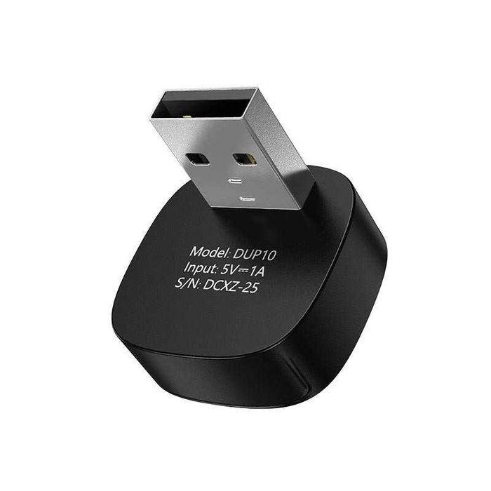 Адаптер в авто беспроводной CarPlay HOCO Mini DUP10  USB-A, Wireless