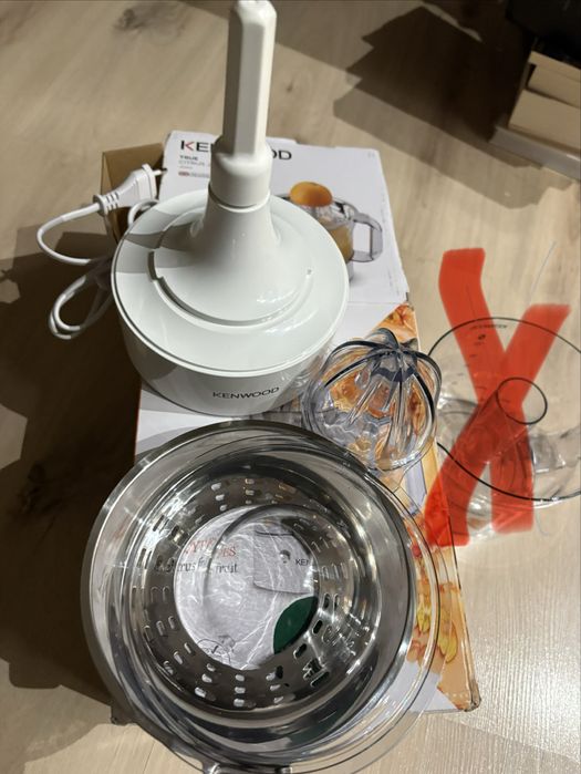 Nowy wyciskacz Kenwood do cytrusów