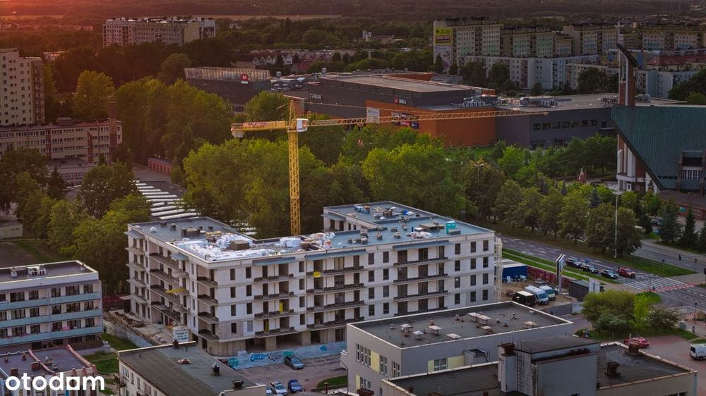 Nowa kawalerka z loggią -25m2 - ogrzewanie podłogowe, winda