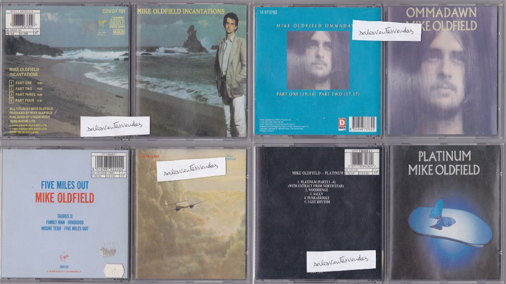 Mike Oldfield Varios CDs Remasterizados