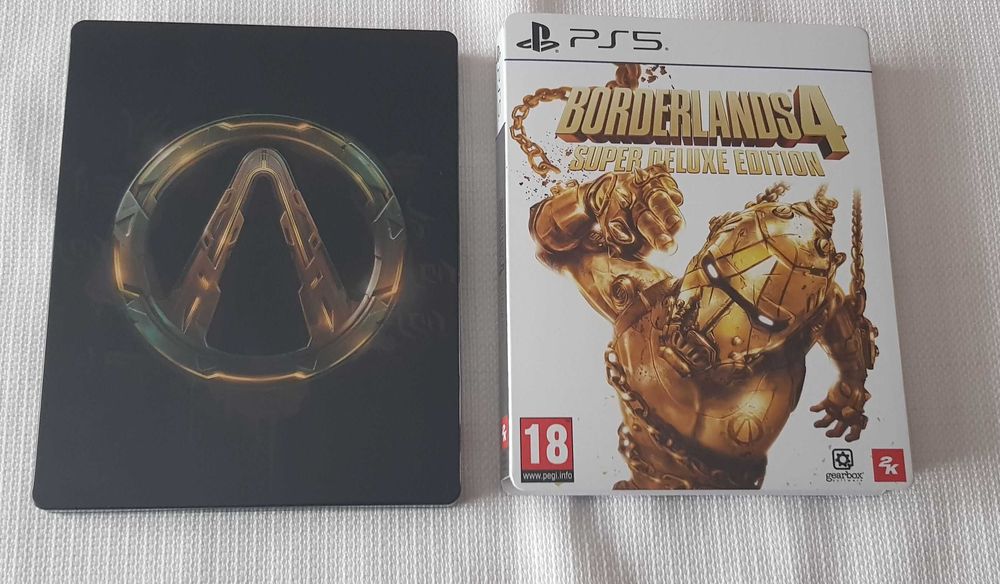 Borderlands 4 super deluxe edition ps5 steelbook
