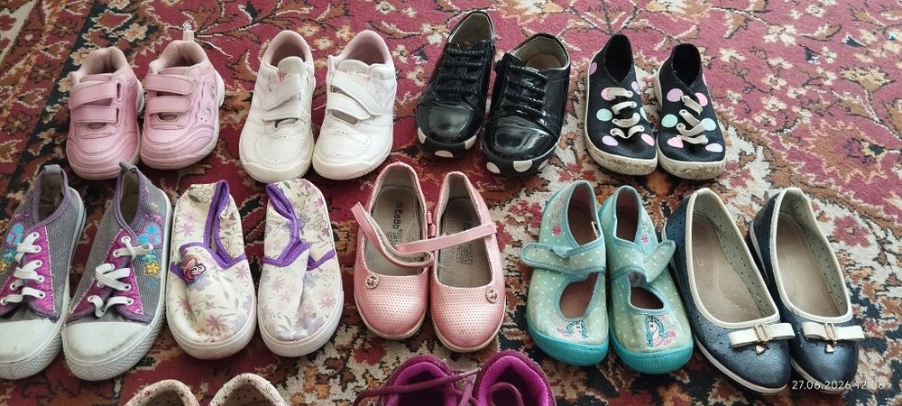 Обувь для девочки, детская обувь. Балетки, кеды, туфли