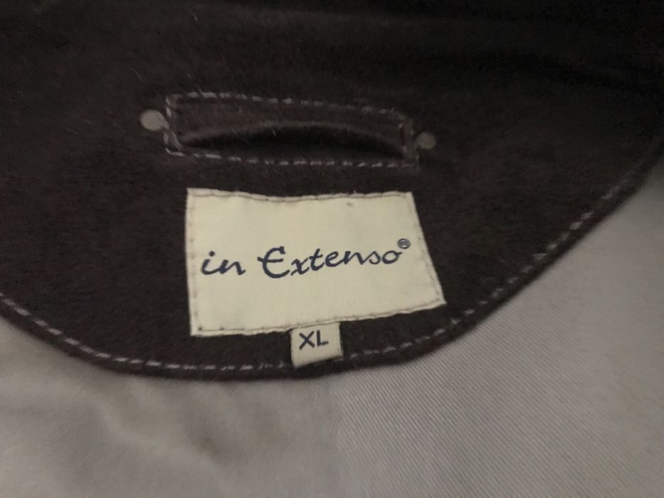 Casaco couro homem XL