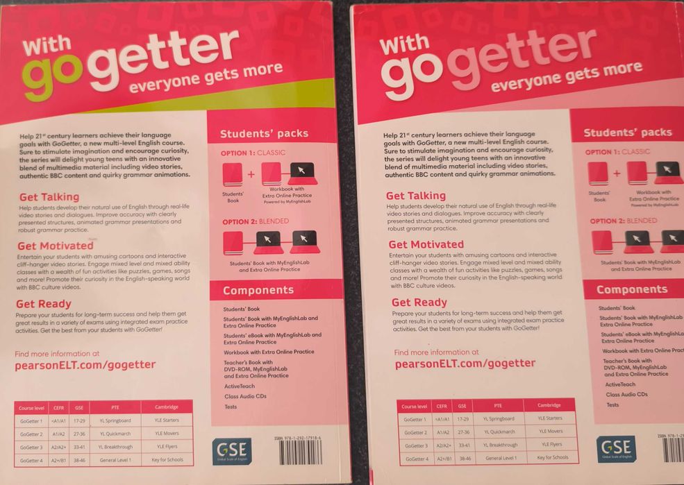 Livro de Inglês Go Getter