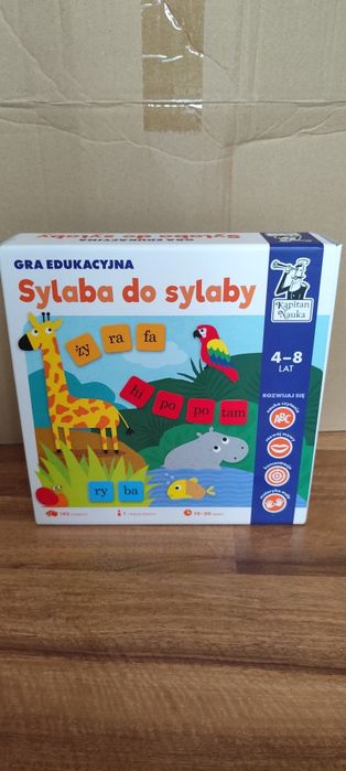 Gra edukacyjna "sylaba do sylaby"