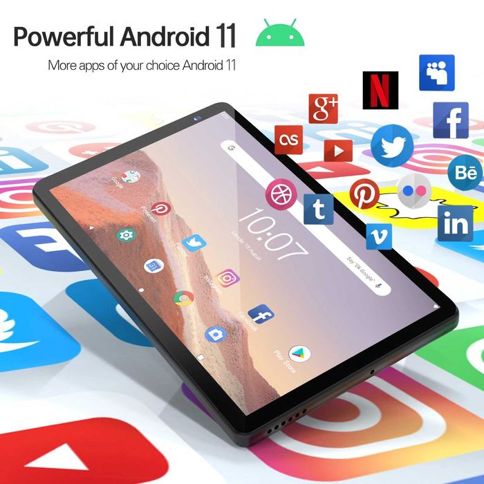 Планшет Pritom P7 • 2/32 GB • 7" • Android 13 • Black + Чохол