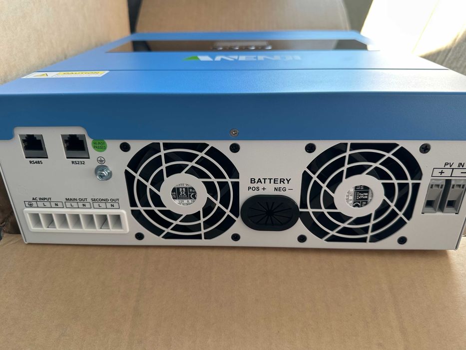 В наявності. ANJ-4200W-24V-W. Anenji 24v 4.2KW 24в 4.2Квт Гібридний інвертор