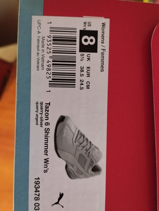 Кроссовки Puma новые размер 38-39