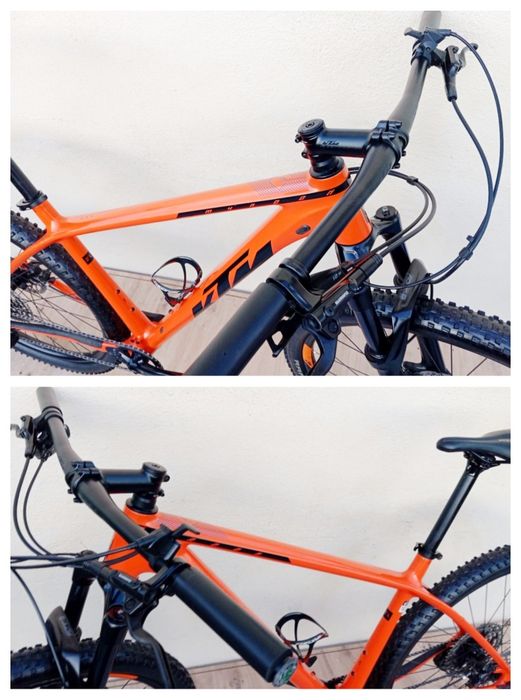 JF-Bikes Bicicletas CARBONO L 12v KTM Myroon/Coluer Poison
