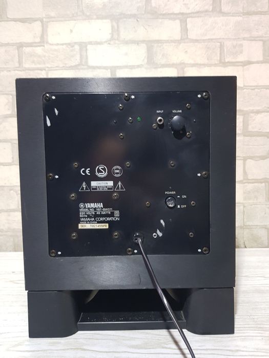 100ВтАктивний сабвуфер/активный сабвуфер Yamaha YST-SW011  б/у +1