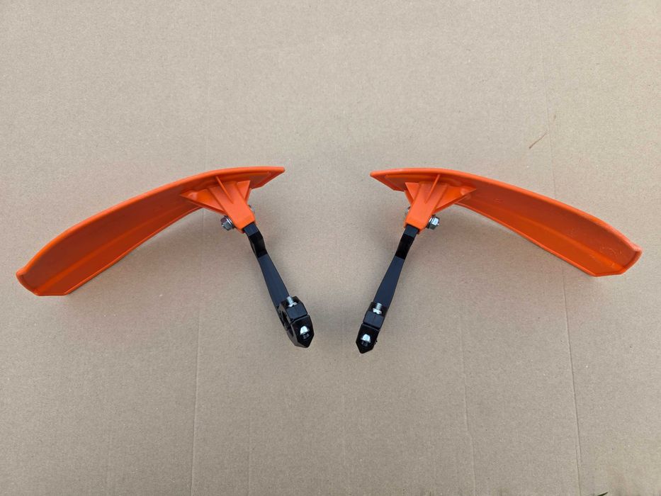 Listki handbary osłony dłoni Polisport pomarańczowe / KTM