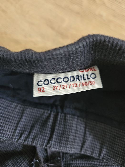 Spodnie chłopięce w kratę Coccodrillo