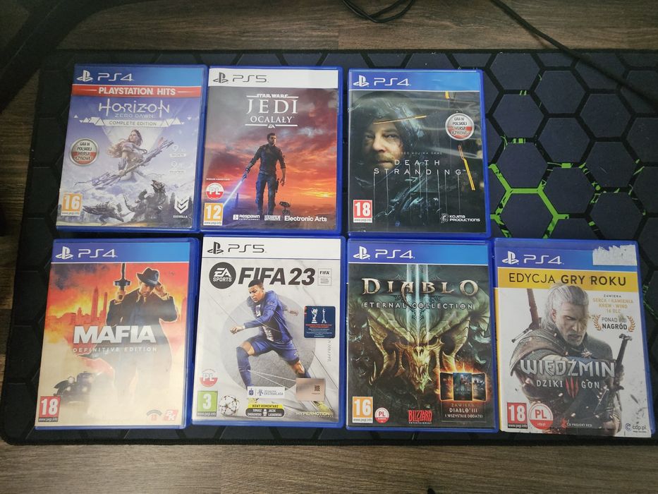 Gry ps4/ps5 jedi/death stranding