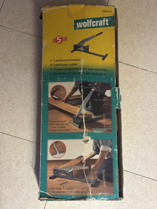 Guilhotina corte laminado wolfcraft