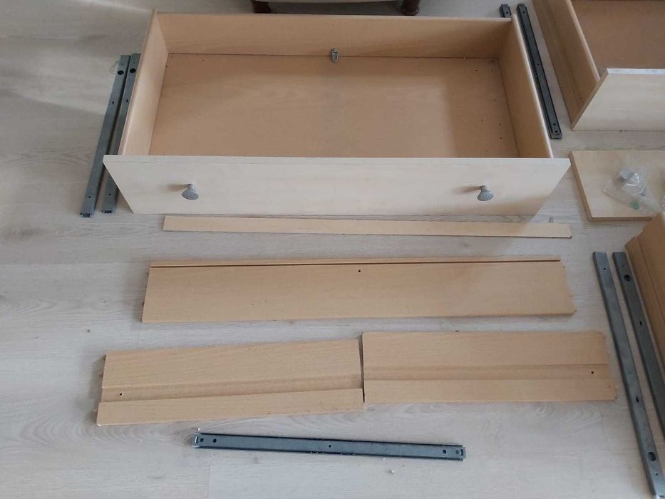 4 nowe duze szuflady