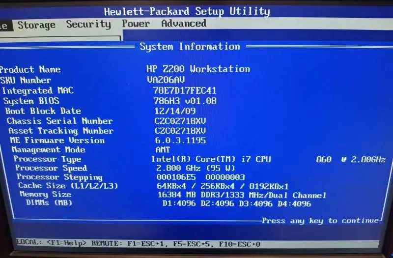 Настільний ПК HP, Core i7-860 (2.8 GHz) 16Gb DDR3, NVS295, 120Gb SSD
