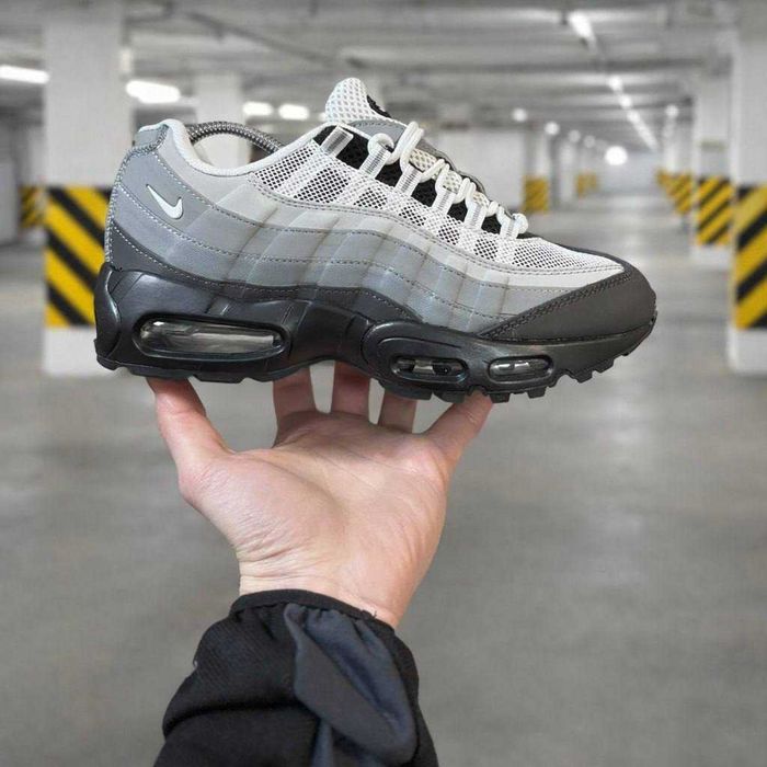 !РОЗПРОДАЖ! Nike Air Max 95 Grey Black 36 37 38 39 40 41 42 43 44 45
